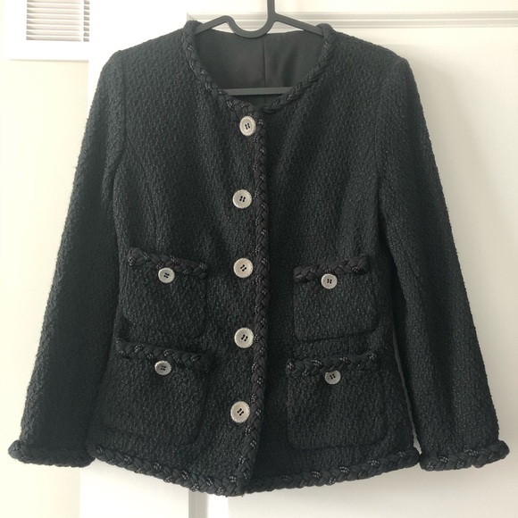 BNWT Tweed Little Black Jacket - Picture 2 of 10